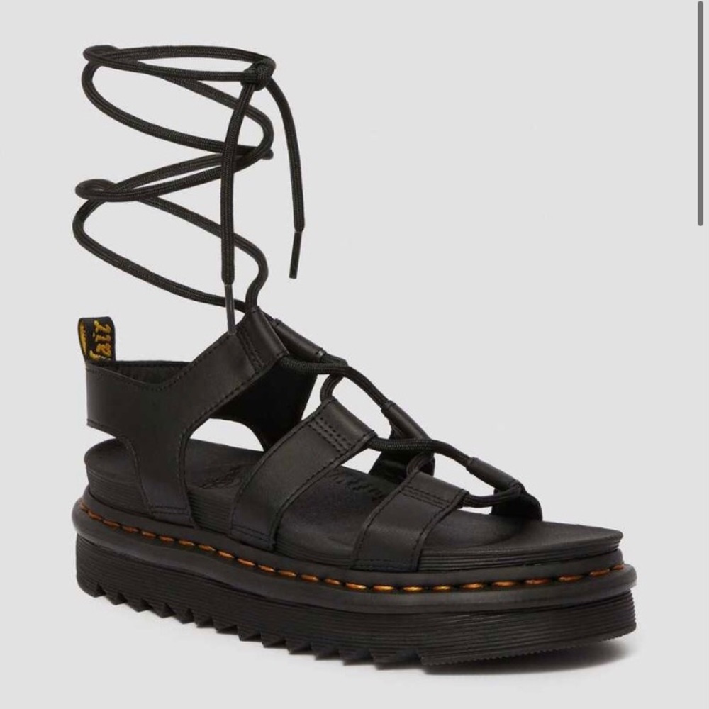 Dr Martens Nartilla Leather Gladiator Sandals